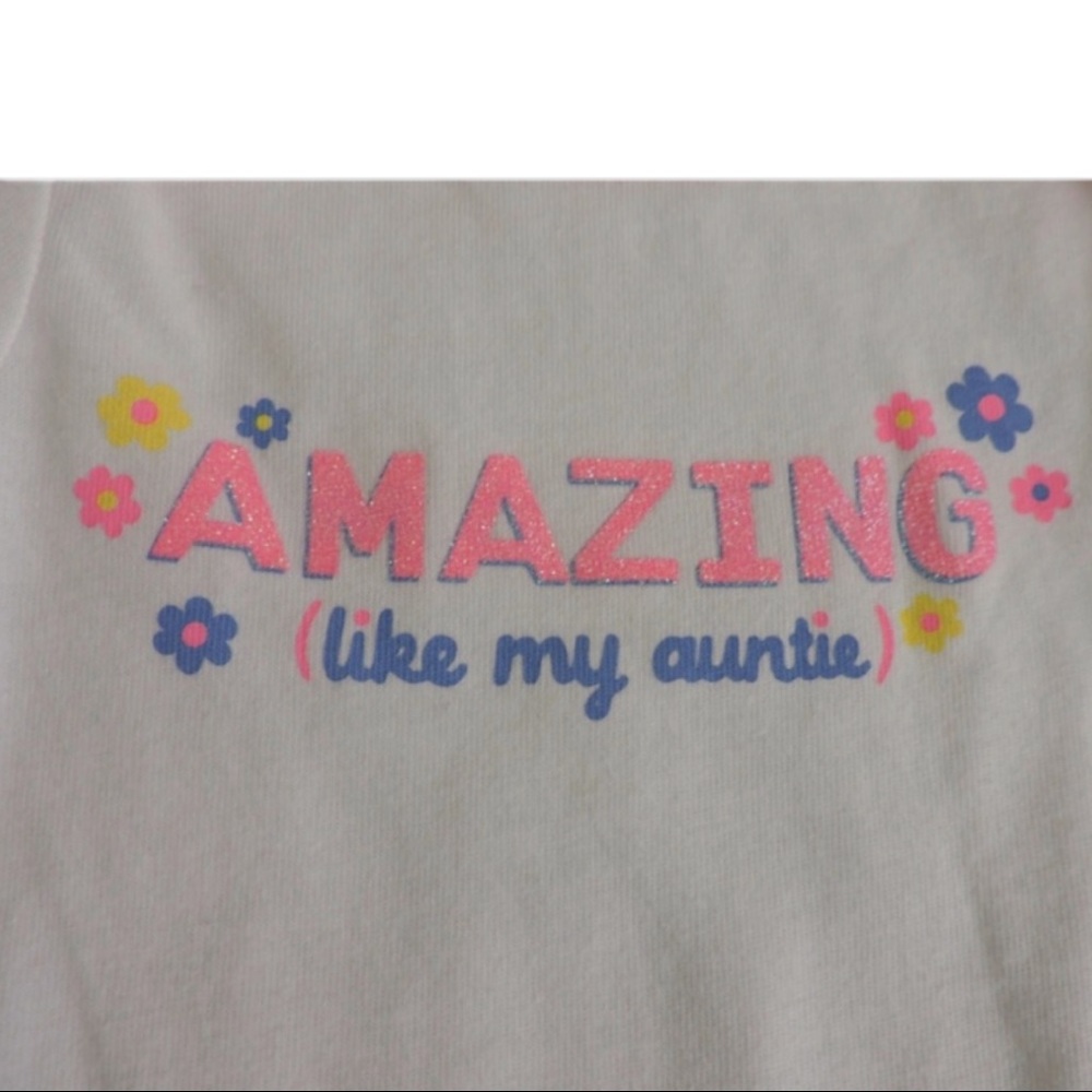 Amazing Like my Aunt One Piece Bodysuit 3M